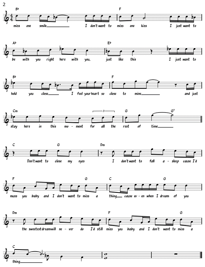 Sheet Music